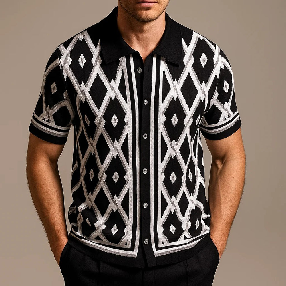 Toscano Knit Polo-Wilo Wale