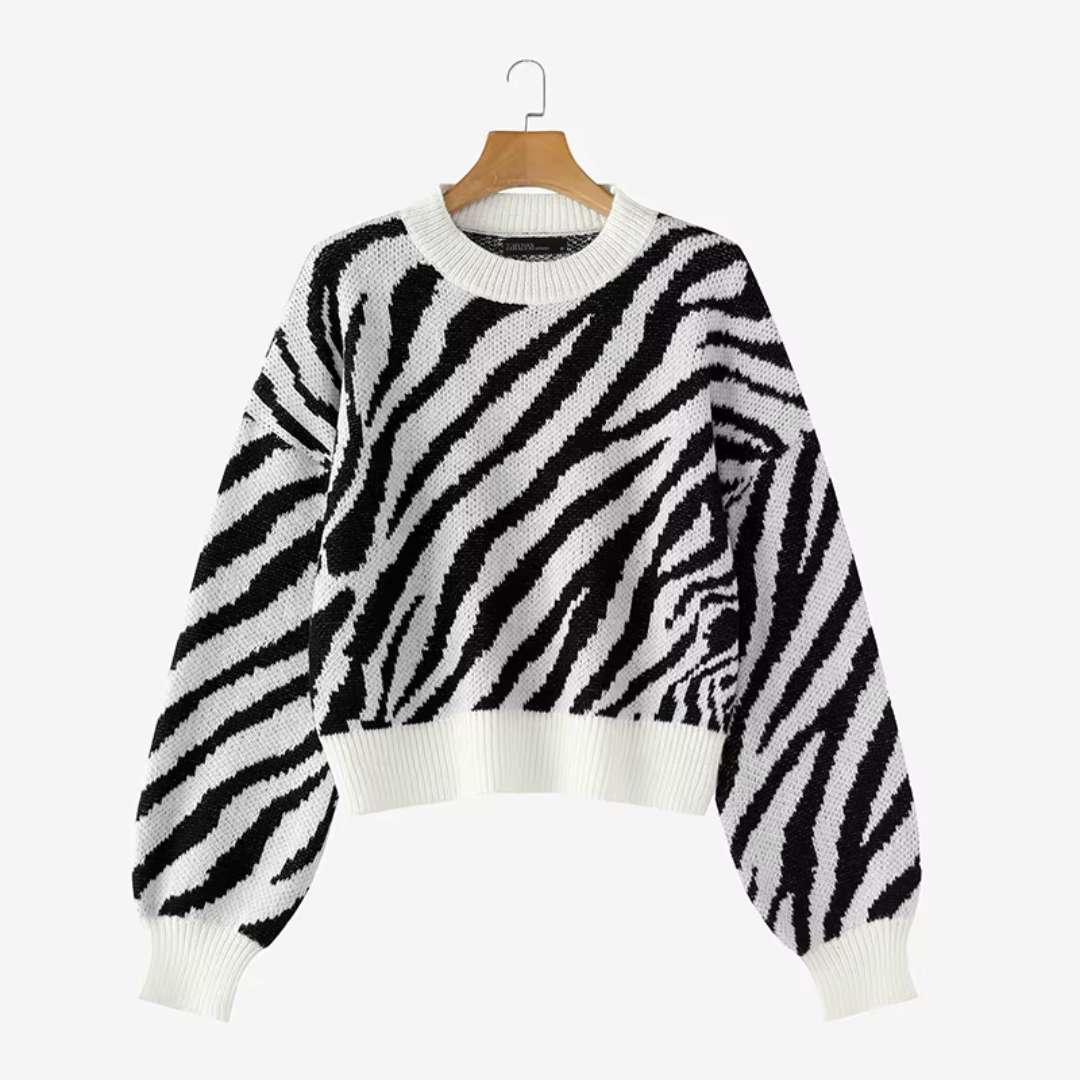 Verona Stripe Knit Sweater