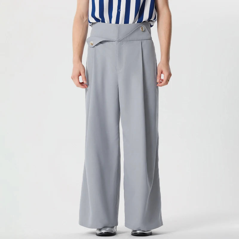 Modern Elegance High-Waist Trousers