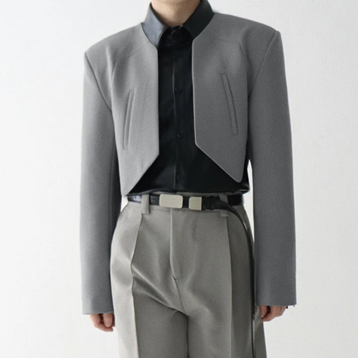 Sleek Structure Cropped Blazer