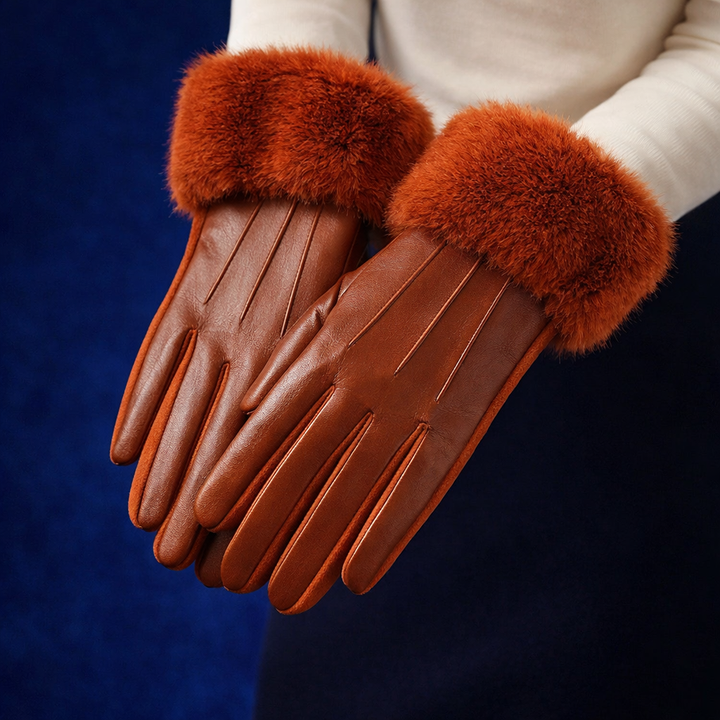 Vesper Fur-Trimmed Glove