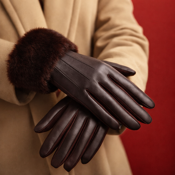 Vesper Fur-Trimmed Glove