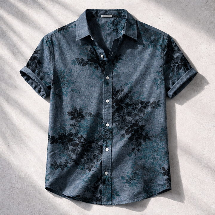 Ocean Breeze Floral Shirt