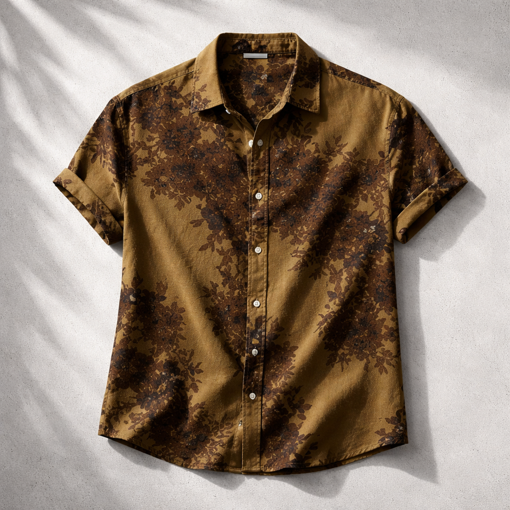 Ocean Breeze Floral Shirt