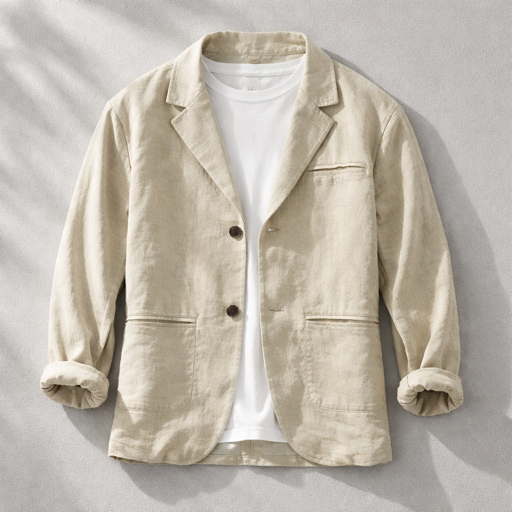 Santorini Linen Jacket