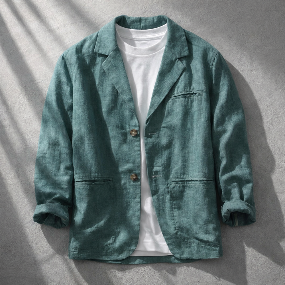 Santorini Linen Jacket