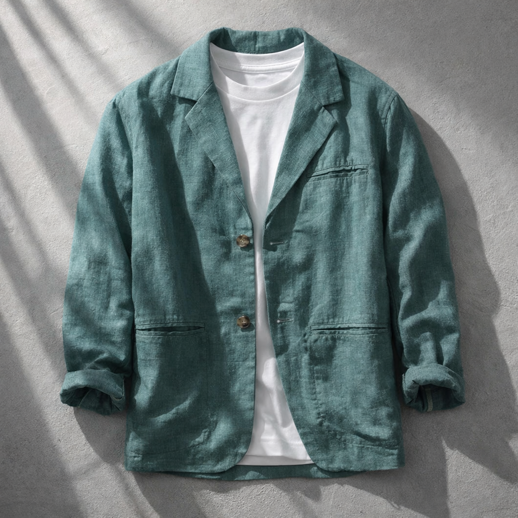 Santorini Linen Jacket