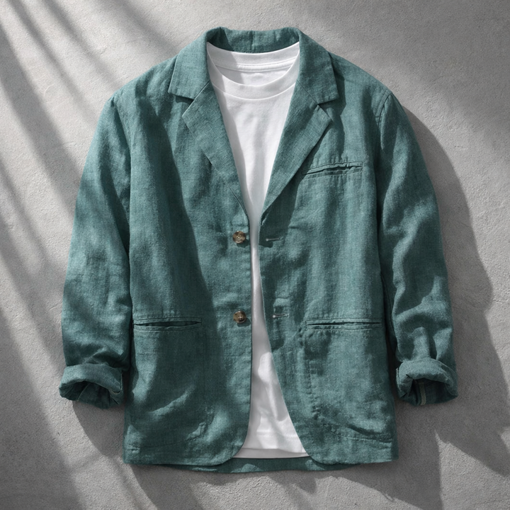 Santorini Linen Jacket
