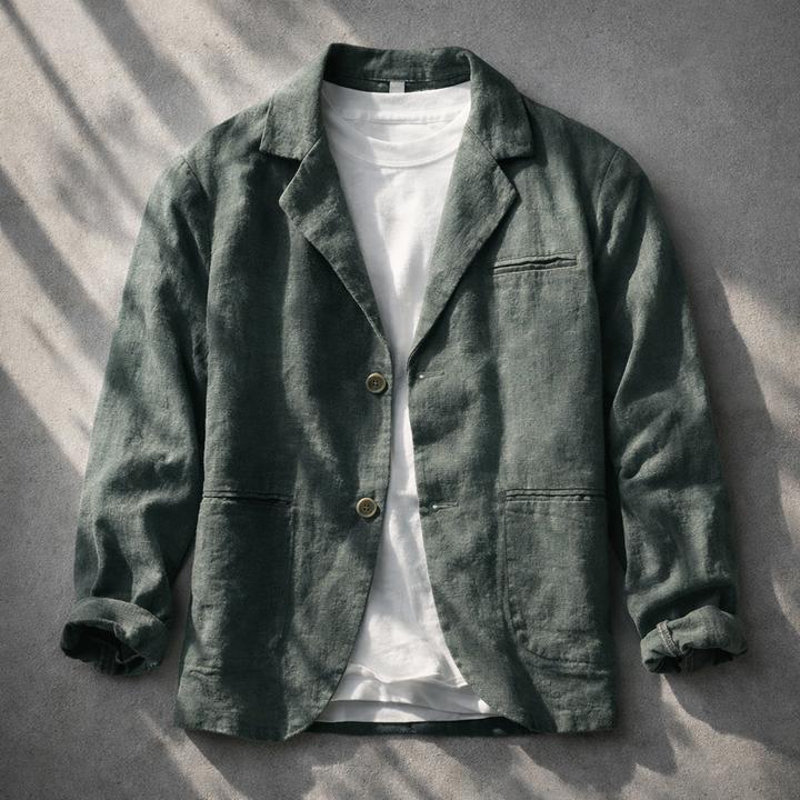 Santorini Linen Jacket