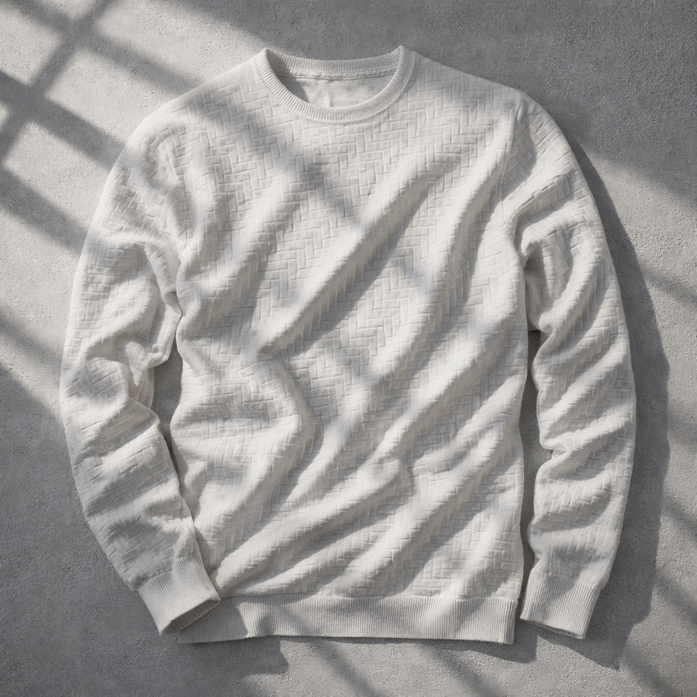 Arden Textured Knit Sweater