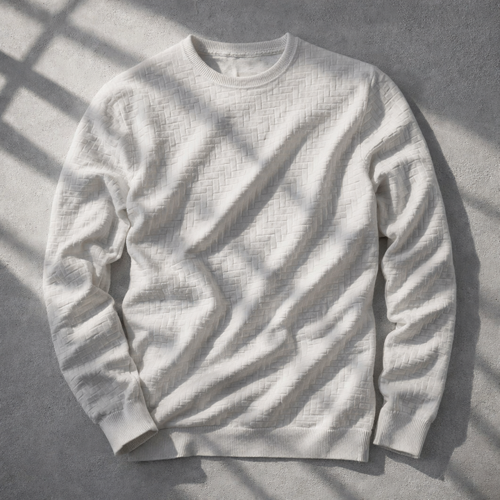 Arden Textured Knit Sweater