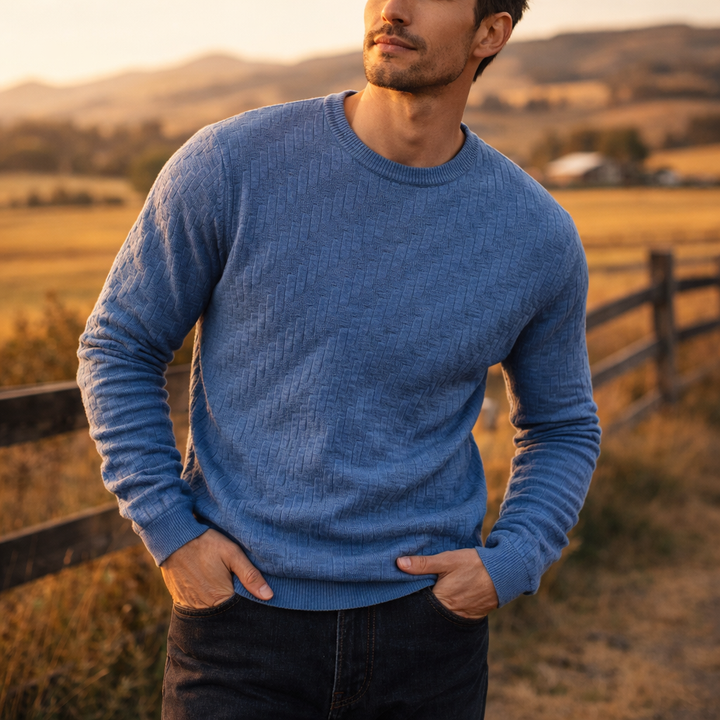 Arden Textured Knit Sweater