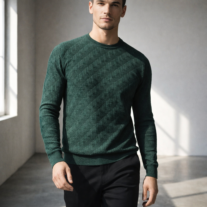 Arden Textured Knit Sweater