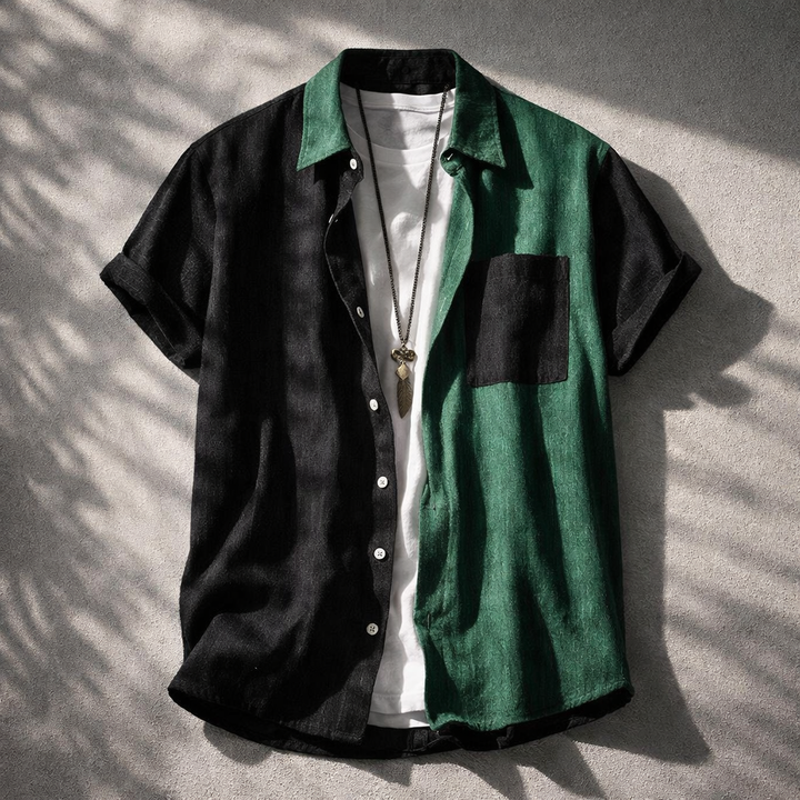 Emerio Corduroy Contrast Shirt