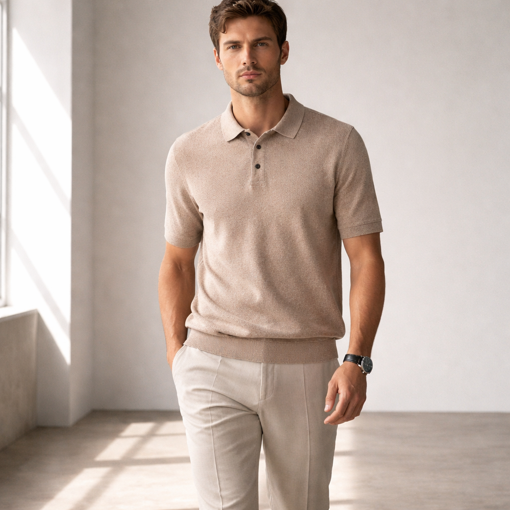 Heritage Cashmere Polo Shirt