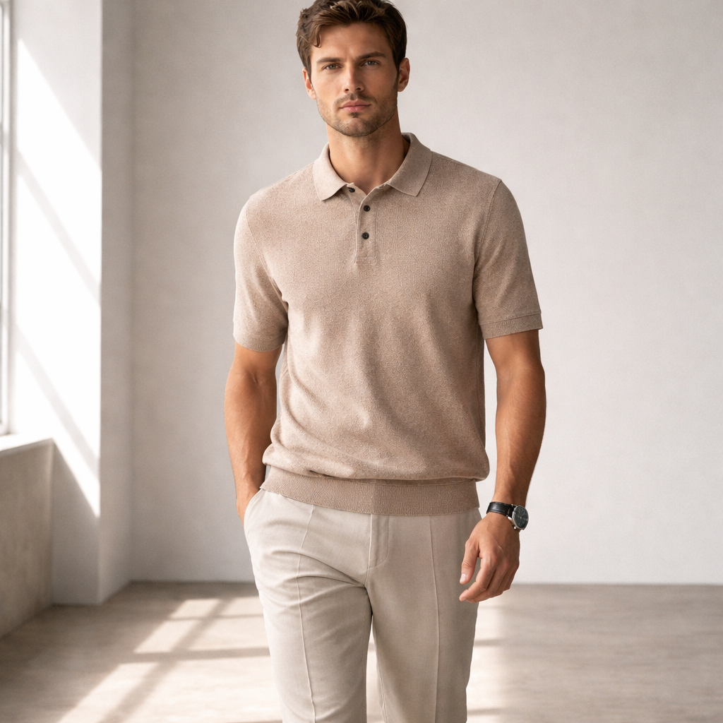 Heritage Cashmere Polo Shirt