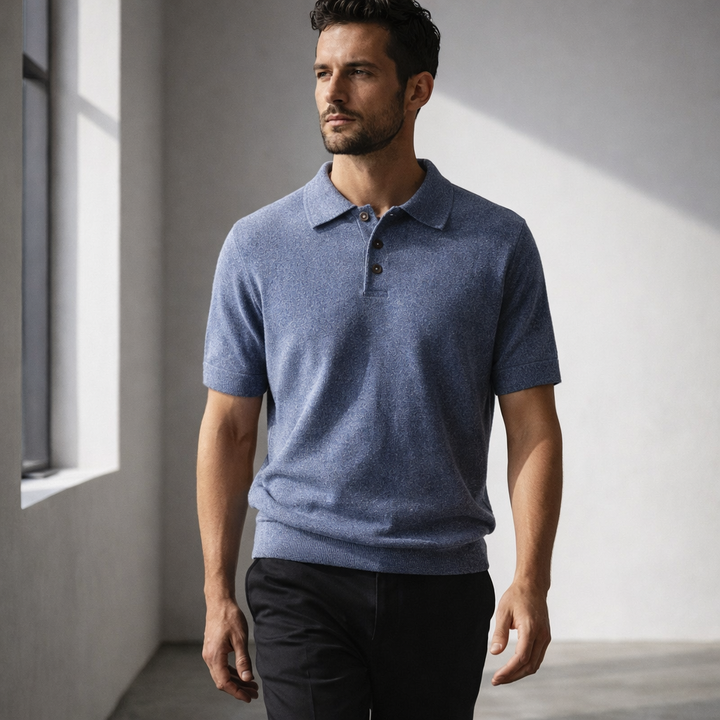 Heritage Cashmere Polo Shirt