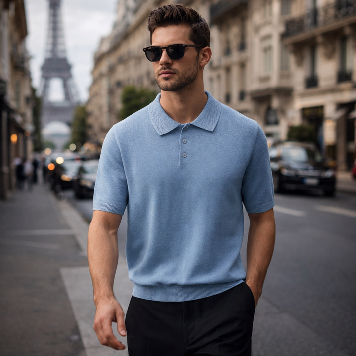Heritage Cashmere Polo Shirt