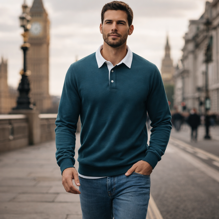 Heritage Collar Sweatshirt