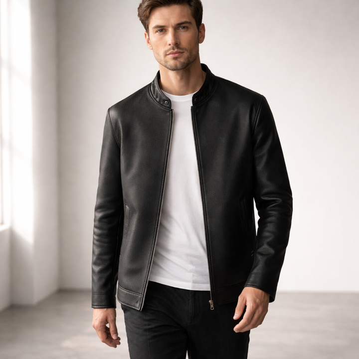 Noir Axis Sheepskin Jacket