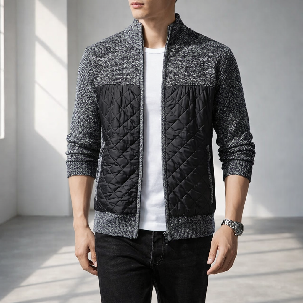 Tundra Quilted Knit Jacket