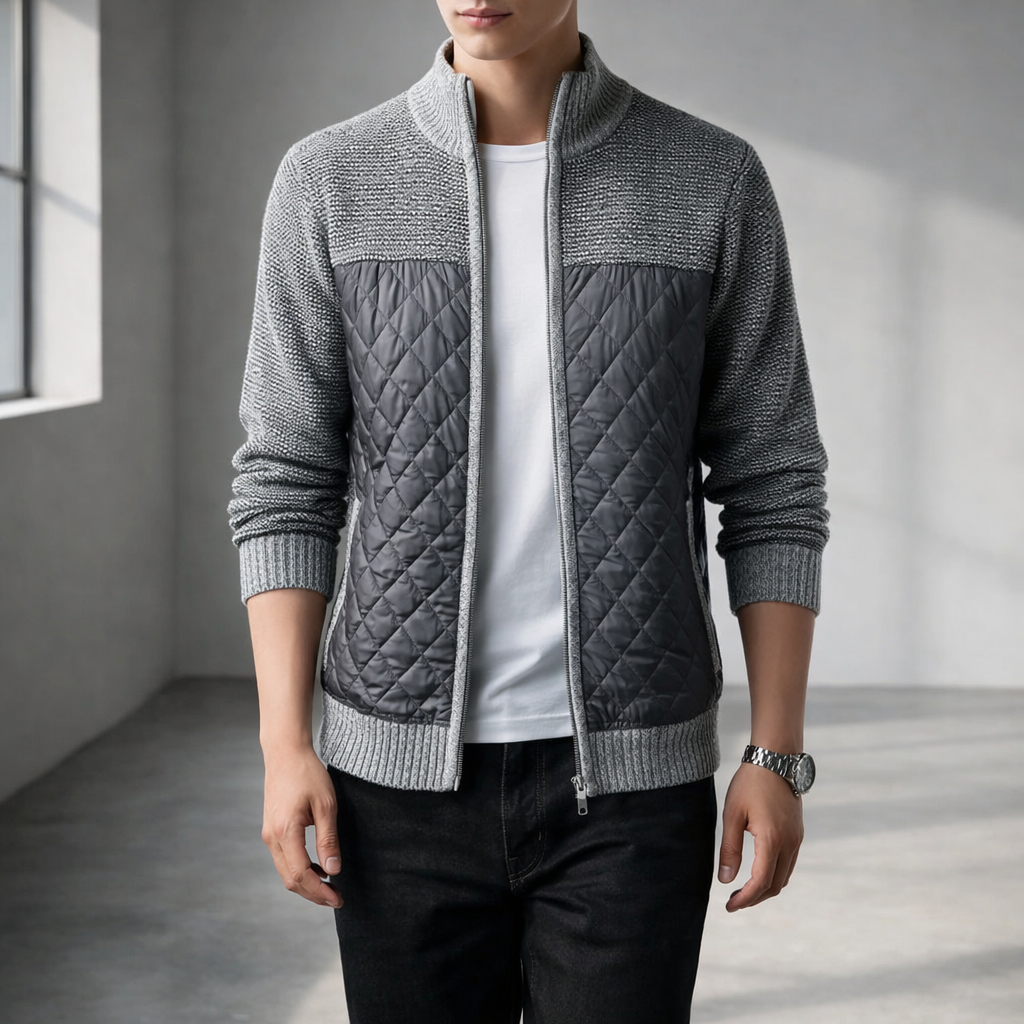 Tundra Quilted Knit Jacket