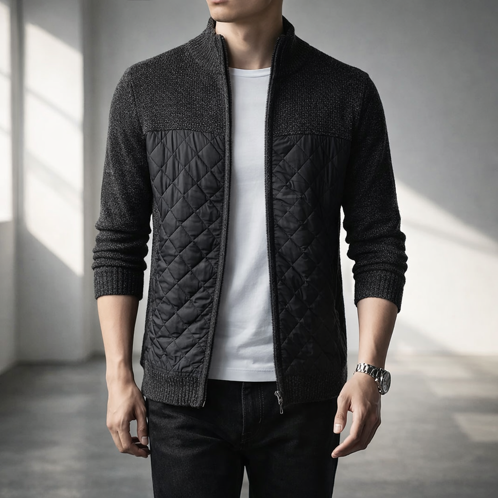 Tundra Quilted Knit Jacket