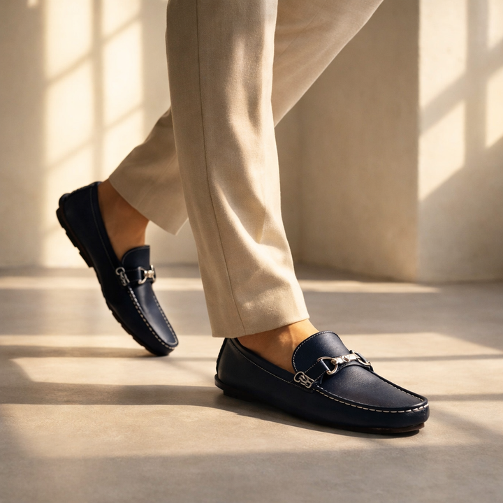 Milano Leather Bit Loafers
