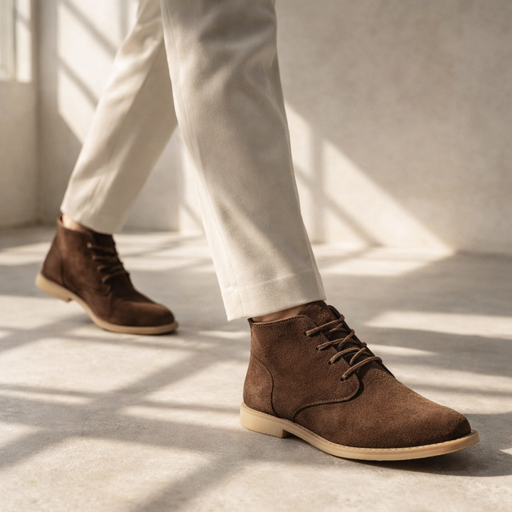 Rustic Suede Chukka Boots