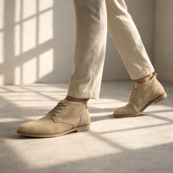 Rustic Suede Chukka Boots