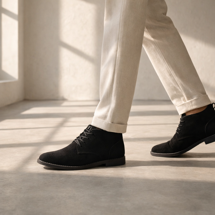 Rustic Suede Chukka Boots