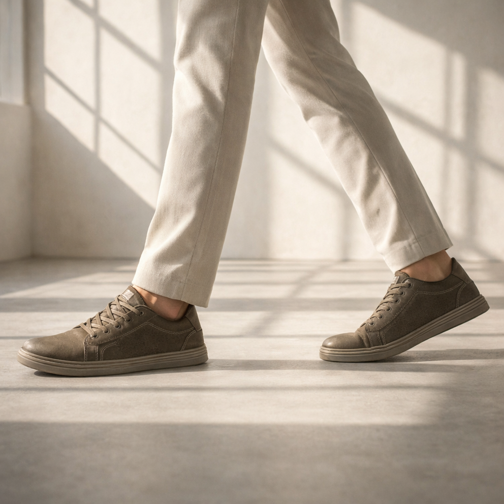 UrbanStride Genuine Leather Sneakers