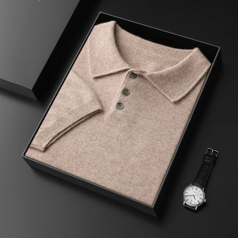 Heritage Cashmere Polo Shirt