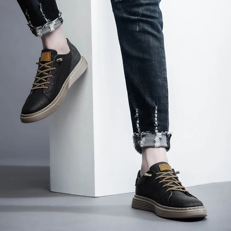 UrbanStride Genuine Leather Sneakers