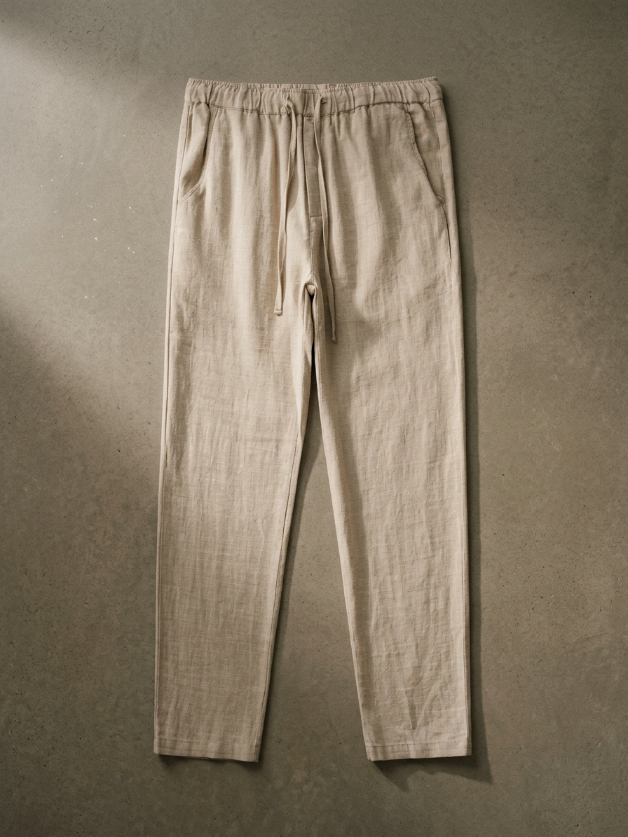 Marlow Relaxed Linen-Blend Trousers