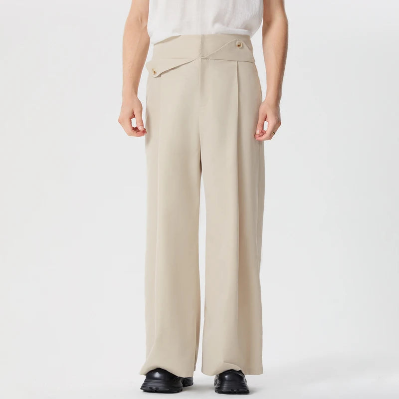 Modern Elegance High-Waist Trousers