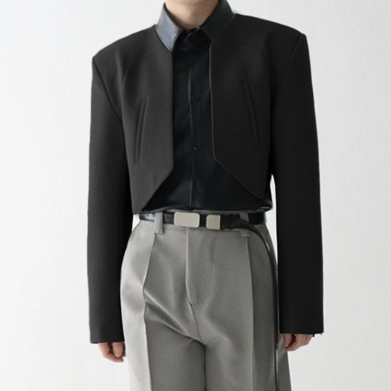 Sleek Structure Cropped Blazer