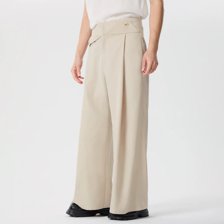 Modern Elegance High-Waist Trousers