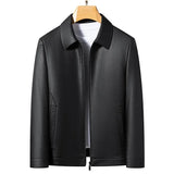 Blackstone™ Sheepskin Leather Jacket-Wilo Wale