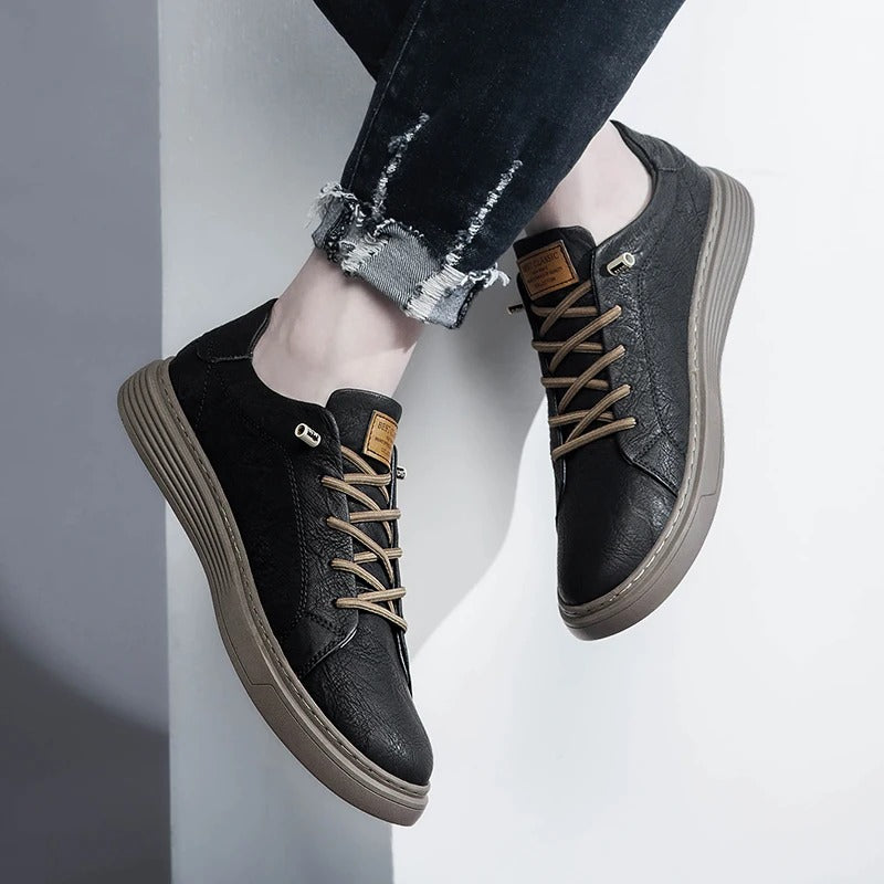 UrbanStride Genuine Leather Sneakers