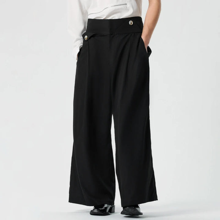 Modern Elegance High-Waist Trousers