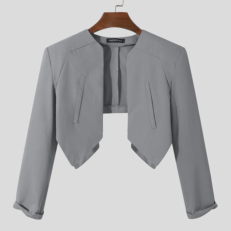 Sleek Structure Cropped Blazer