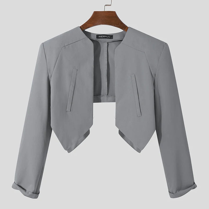 Sleek Structure Cropped Blazer