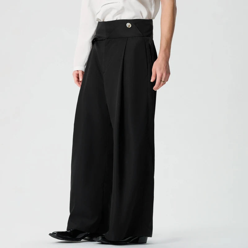 Modern Elegance High-Waist Trousers