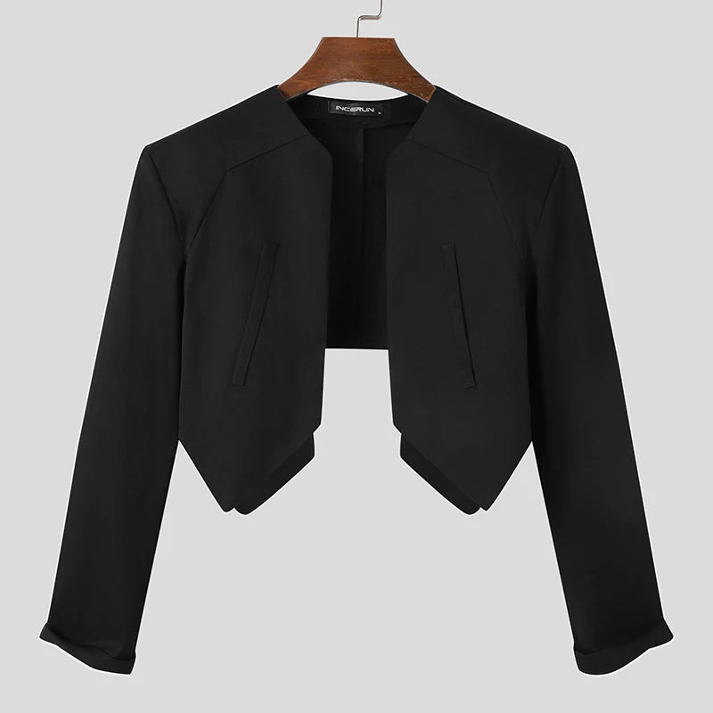 Sleek Structure Cropped Blazer