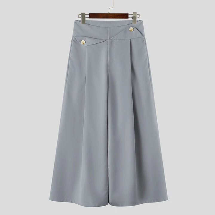 Modern Elegance High-Waist Trousers