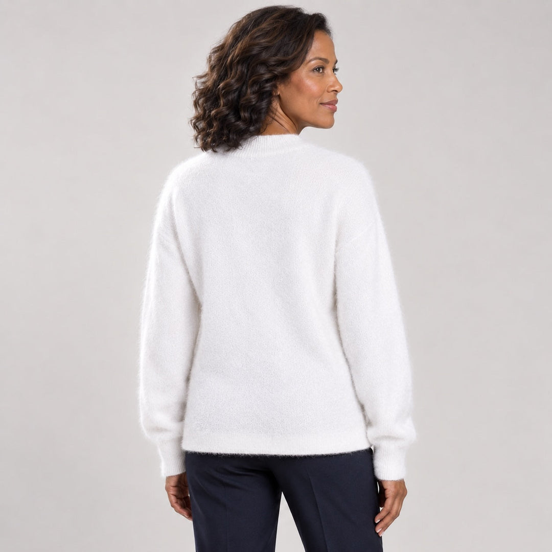 Aurelia Cashmere Crewneck Sweater