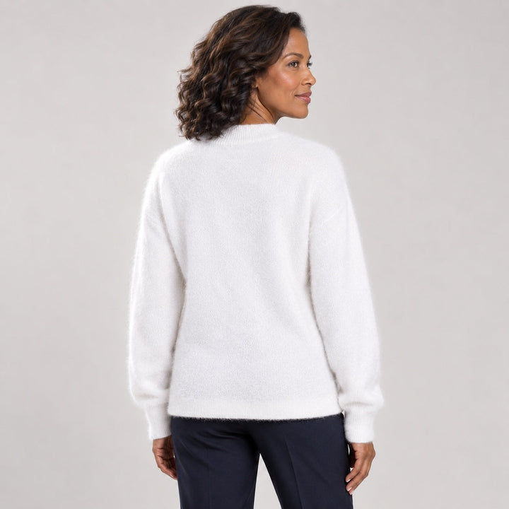 Aurelia Cashmere Crewneck Sweater