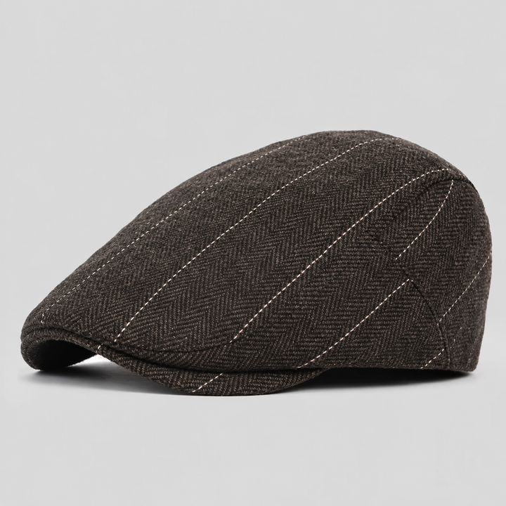 Bramley Wool-Blend Flat Cap