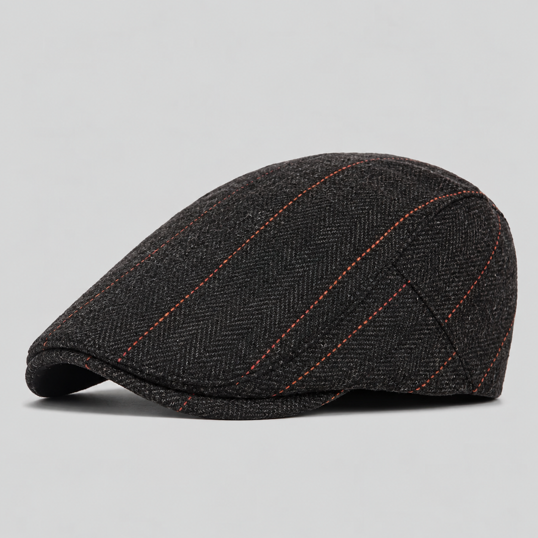 Bramley Wool-Blend Flat Cap